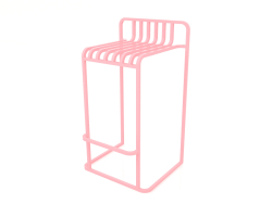 High stool (Pink)