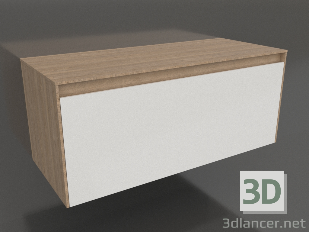 3d model Armario colgante 120 cm (MOB0112DB+MOB0712W) - vista previa