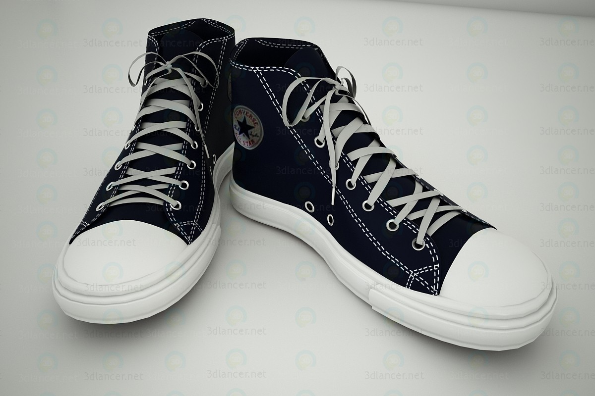 3d model Converse Sneakers - preview