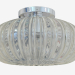 3d model Ceiling lamp in glass (C110244 1amber) - preview