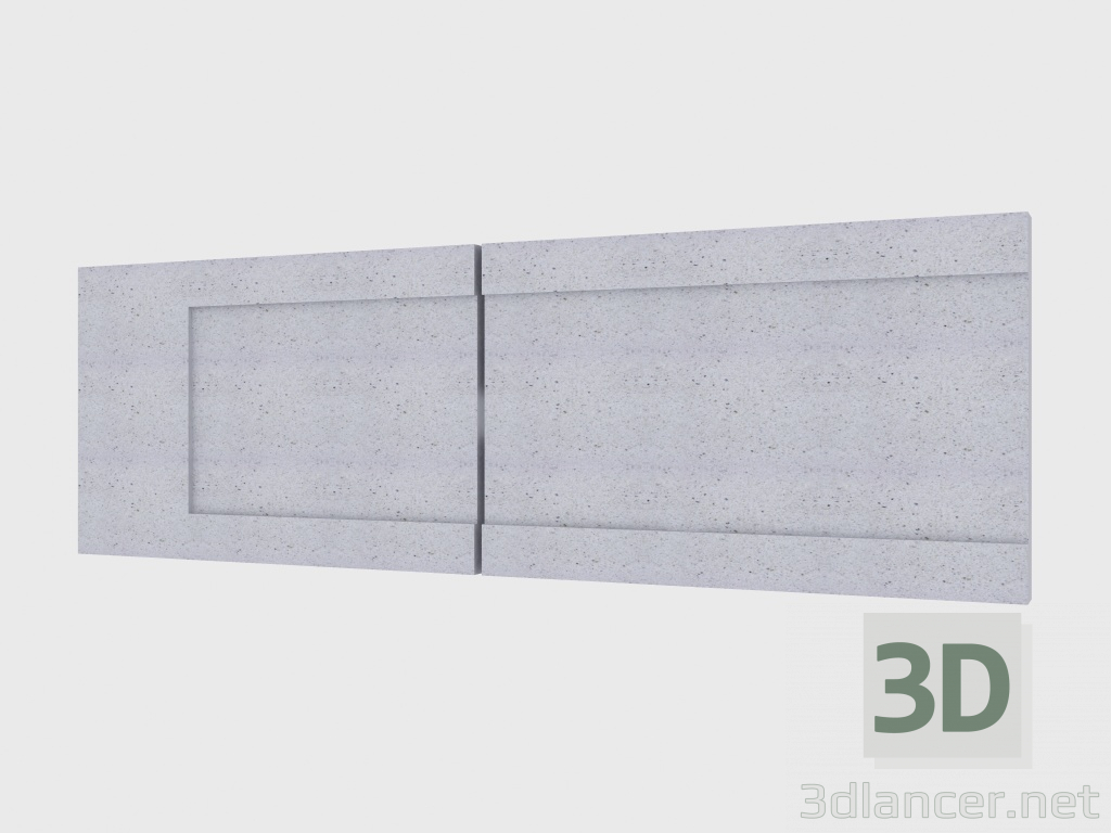 modello 3D Pannello (FF52L) - anteprima