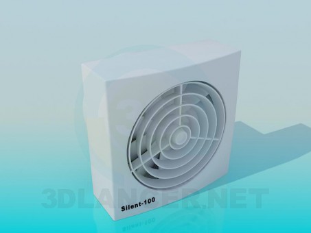 3D Modell Ventilator - Vorschau
