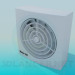3D Modell Ventilator - Vorschau