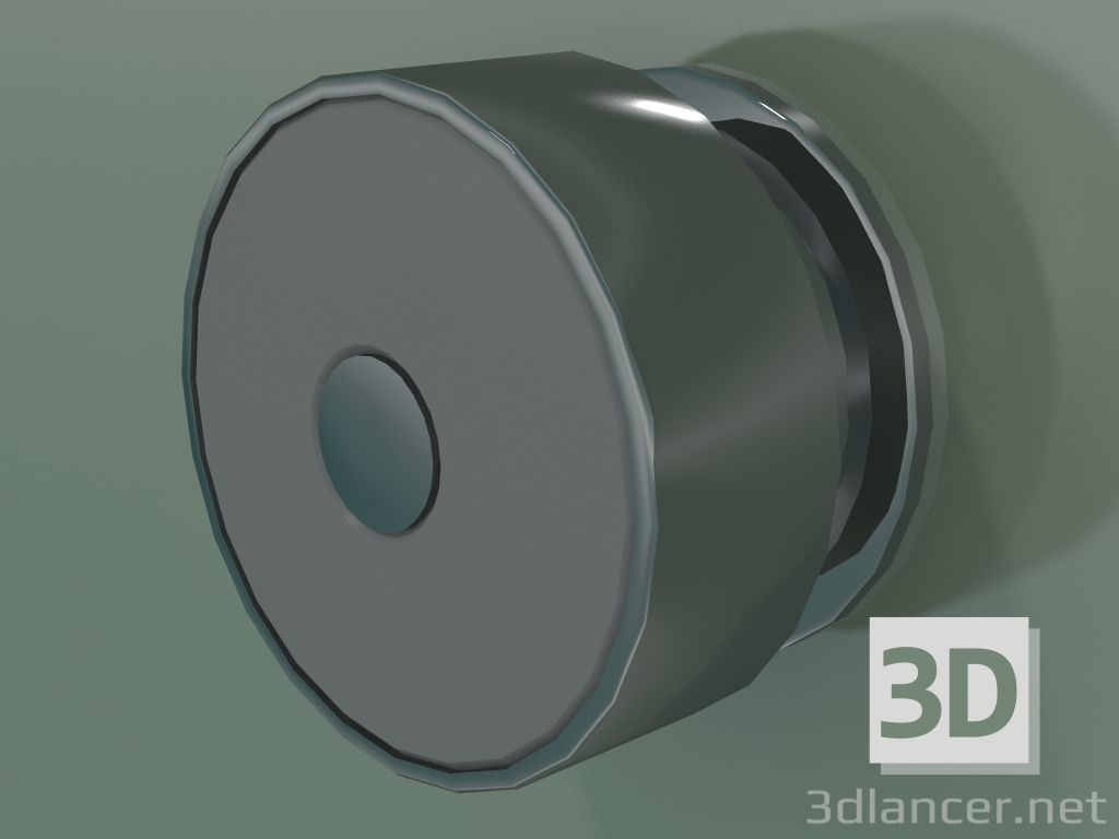 modèle 3D Douche à corps rond 1jet (28464330) - preview
