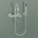 3d model Wall-mounted bath mixer with hand shower (25 133 892-06) - preview