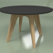 3d model Dining table TA01 (black) - preview