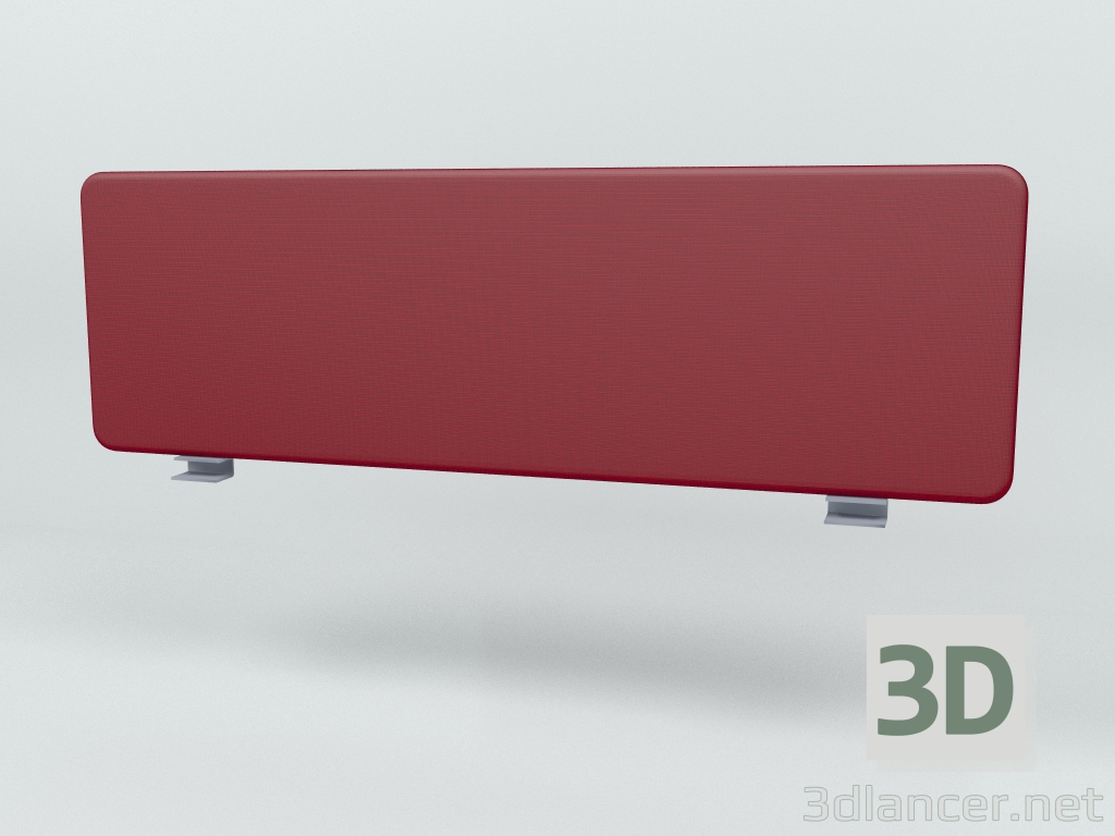 3d model Acoustic screen Desk Single Sonic ZUS56 (1590x500) - preview