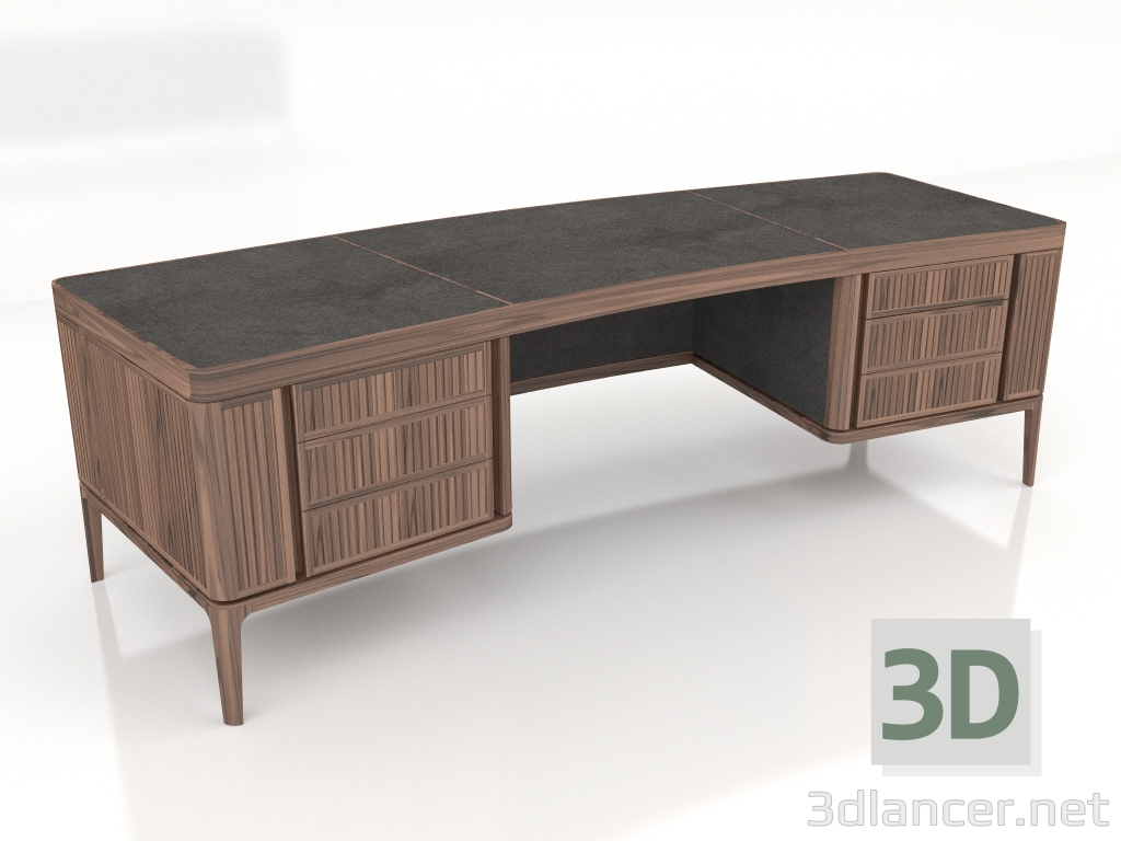 3 डी मॉडल वर्क टेबल पेपरवेट 254 - पूर्वावलोकन