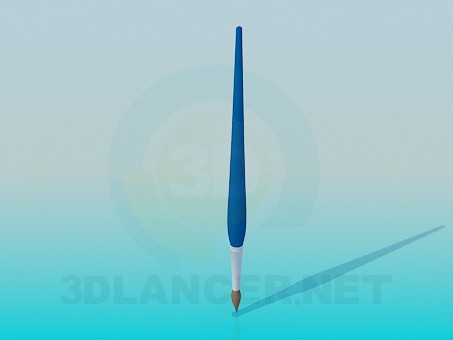 modelo 3D Cepillo para dibujo - escuchar modelo 3D Cepillo para dibujo - escuchar