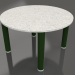 3d model Coffee table D 60 (Bottle green, DEKTON Sirocco) - preview