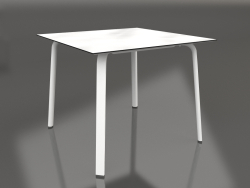 Table à manger 90 (Blanc)