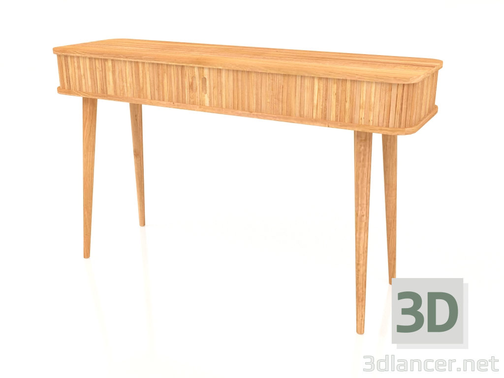 3d model Barbier console table (Natural) - preview