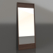 3d model Mirror 2000x800 mm (dark walnut) - preview