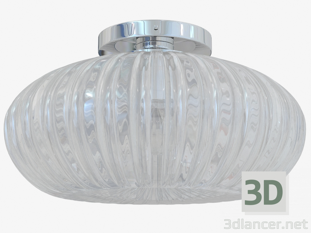 3d model vidrio luminaria de techo (C110244 1clear) - vista previa