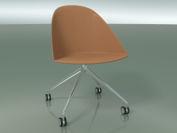 Stuhl 2216 (4 Räder, CRO, PC00004 Polypropylen)