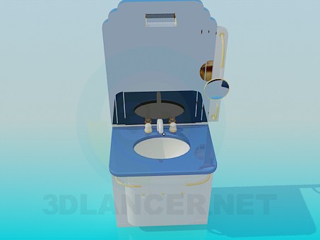 3d model washstand - preview 3d model washstand - preview