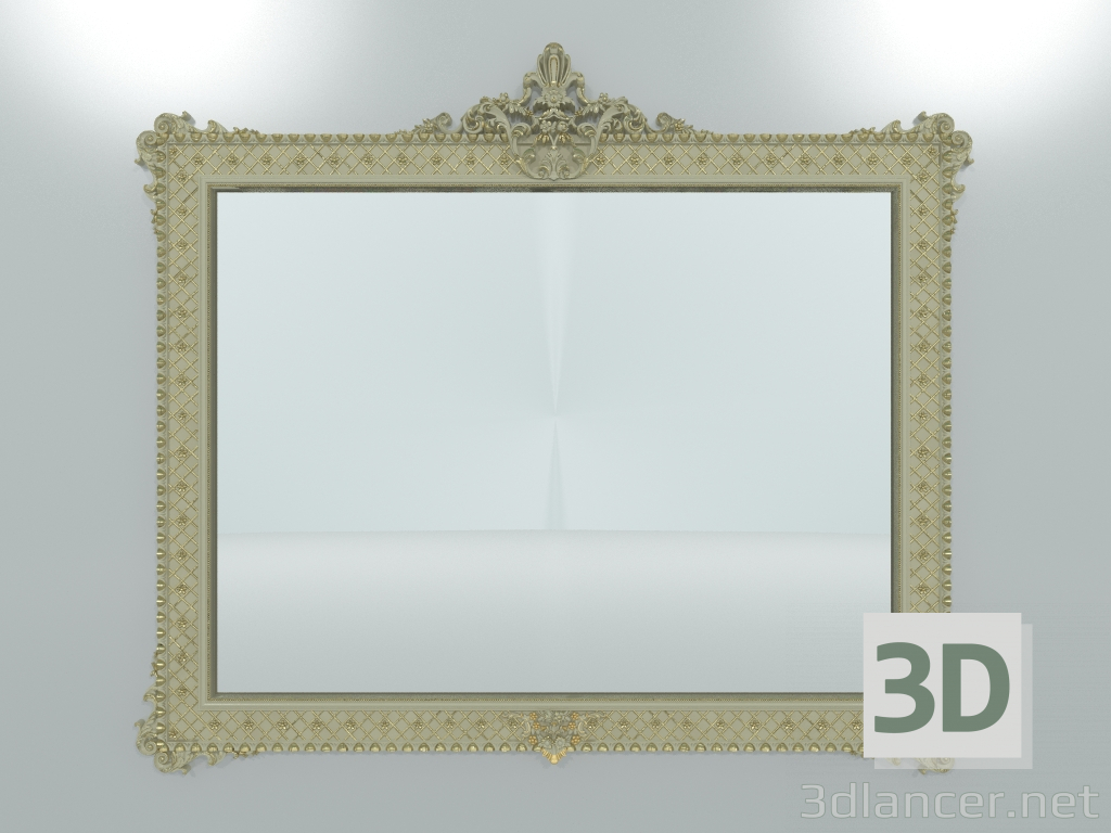 modèle 3D Miroir (art. 14681 laqué) - preview