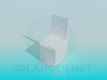 3d модель Стул в чехле – превью 3d модель Стул в чехле – превью