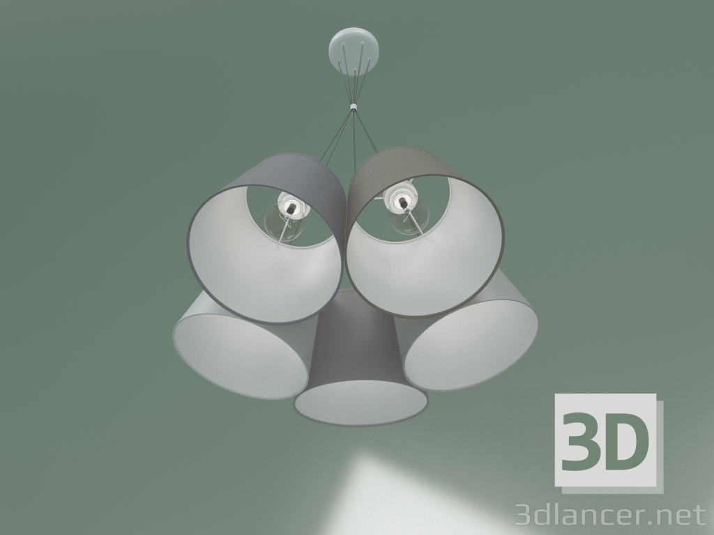 3d модель Подвесной светильник 1540 Atos – превью