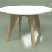3d model Dining table TA01 (white) - preview