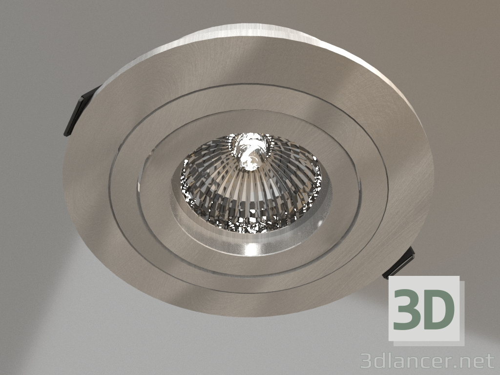 3d model Recessed luminaire (C0005) - preview