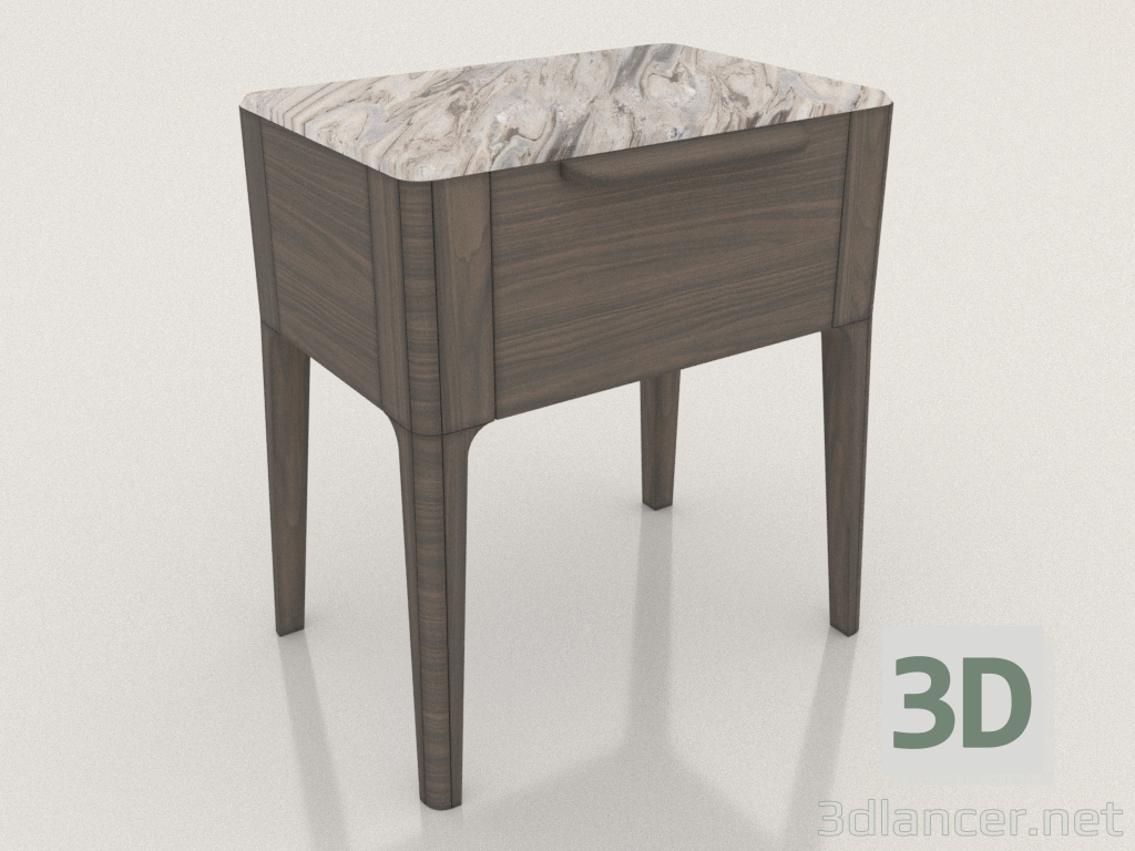 modèle 3D Table de chevet (Clio) - preview