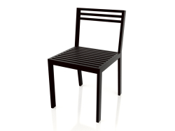 Yemek sandalyesi (Siyah)