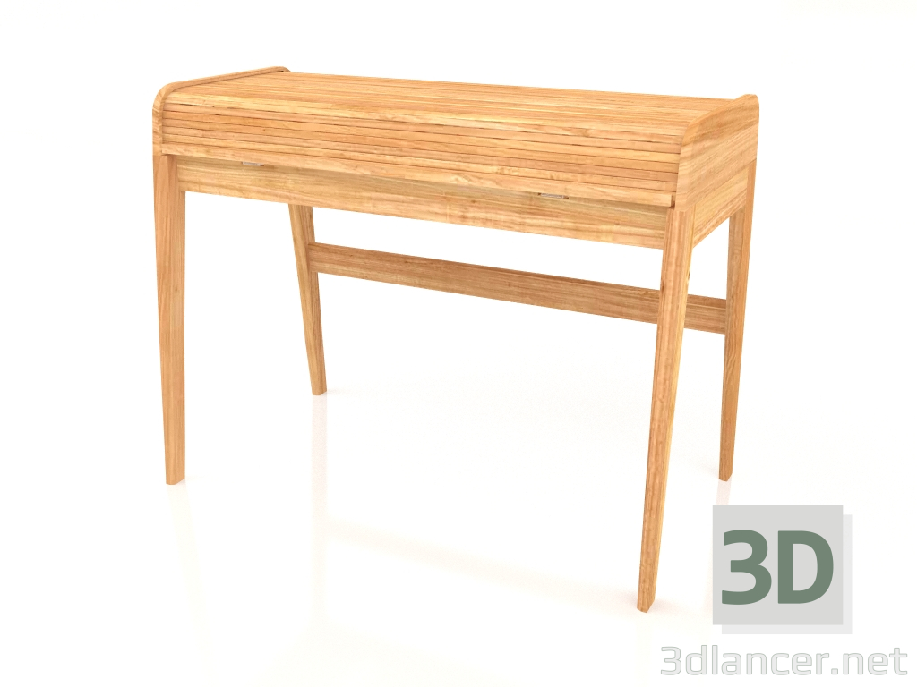 Modelo 3d Secretária Barbier (Natural) - preview