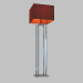 modello 3D Lampada da terra (3201FL marrone) - anteprima