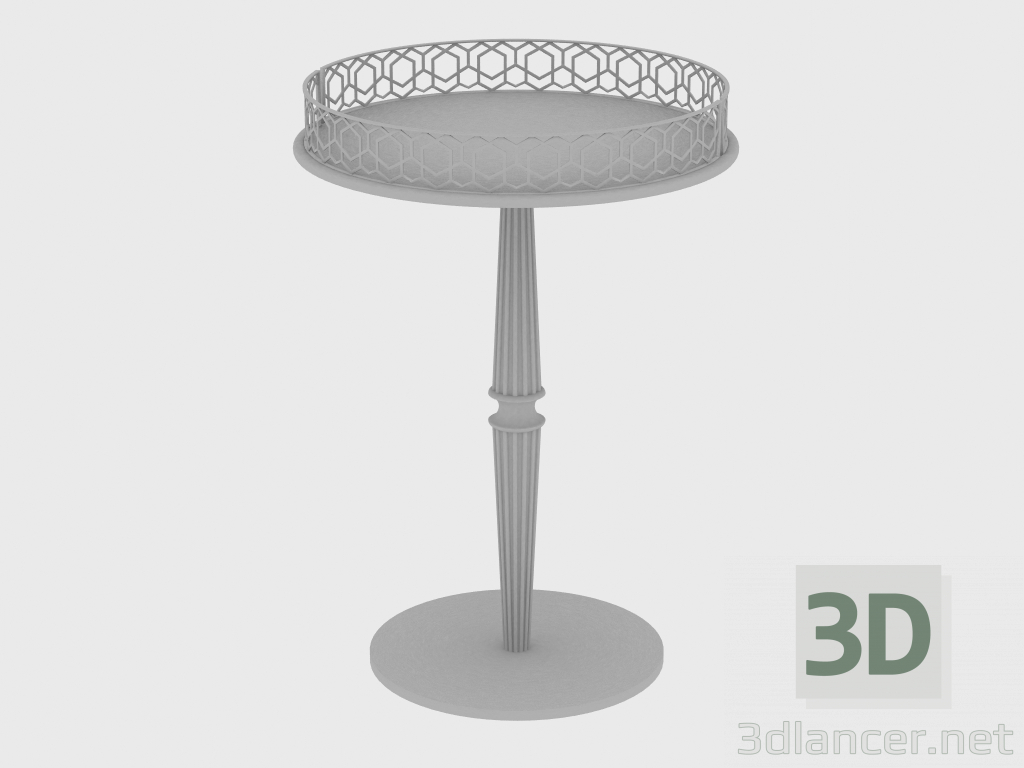 3D Modell Couchtisch GUERIDON SMALL TABLE (d40xH52) - Vorschau