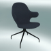 modèle 3D Chaise pivotante Catch (JH2, 58x58 N 90cm, Acier recouvert de poudre noire, Divina - 793) - preview