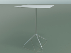 Table carrée 5749 (H 103 - 79x79 cm, Blanc, LU1)