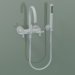 3d model Wall-mounted bath mixer with hand shower (25 133 892-10) - preview