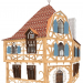 3d Fairytale house model buy - render