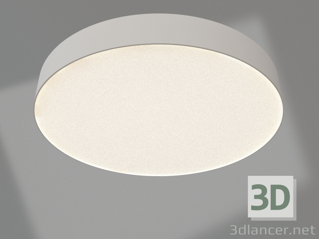 modèle 3D Lampe IM-RONDO-EMERGENCY-3H-R500-54W Warm3000 (WH, 120 degrés, 230V) - preview