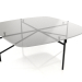 modèle 3D Table basse 90x90 avec plateau en verre - preview