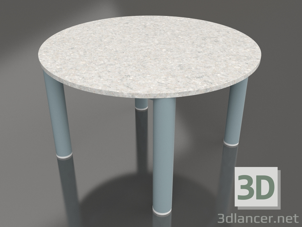 modello 3D Tavolino P 60 (Grigio blu, DEKTON Sirocco) - anteprima