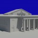 3D Modell Palast der Kultur - Vorschau