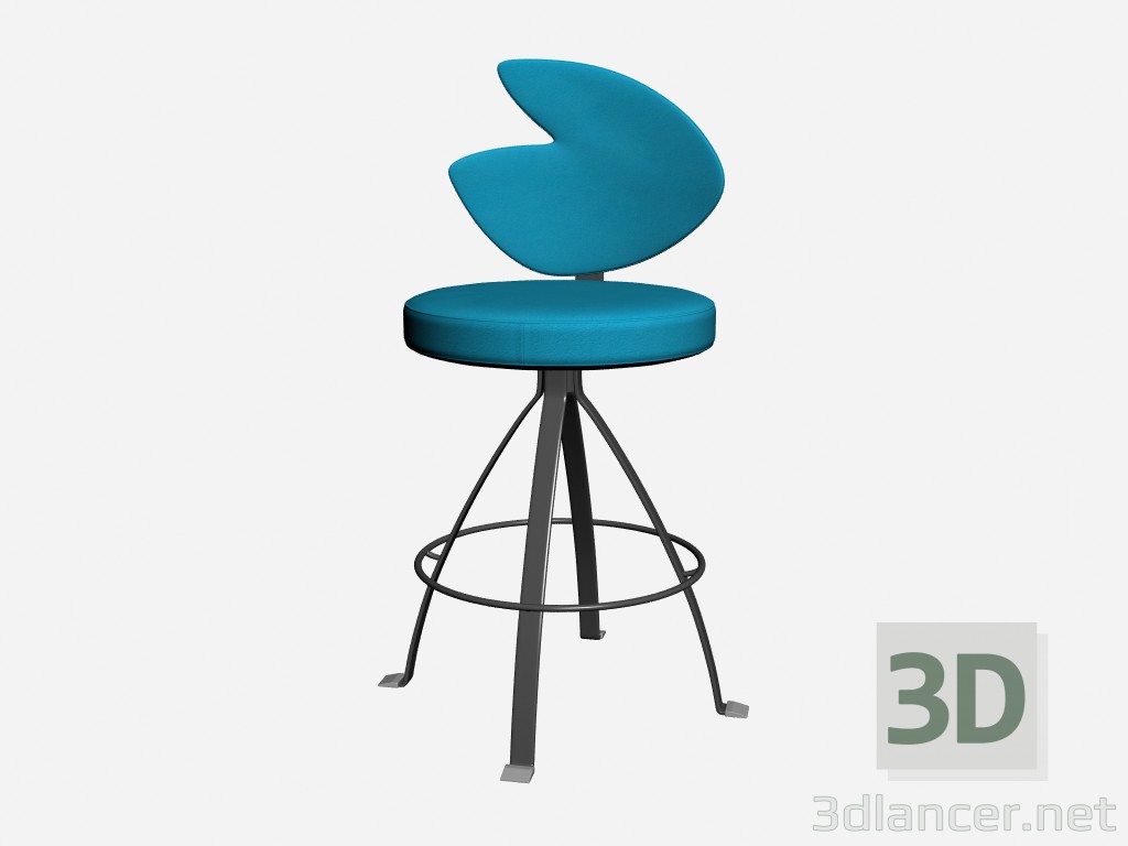 modello 3D Sedia Bar samba 5 - anteprima
