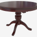 modèle 3D Table à manger ronde coulissante (1175-1575х814) - preview
