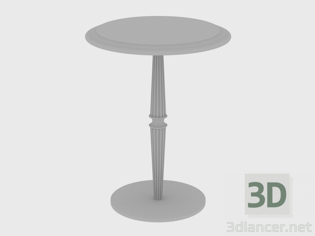 3D Modell Couchtisch GUERIDON SMALL TABLE MARBLE (d40xH52) - Vorschau