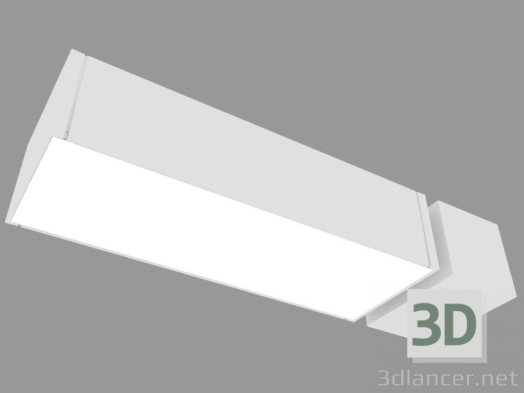 Modelo 3d Parede de rua de lâmpada PARK PAREDE VERSÃO MONTADA (S7130N) - preview