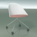 3D modeli Sandalye 2217 (4 tekerlekli, CRO, minderli, PC00001 polipropilen) - önizleme