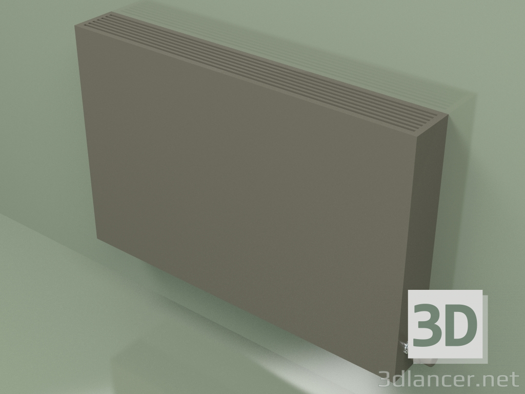 3D modeli Konvektör - Aura Slim Basic (650x1000x130, RAL 7013) - önizleme