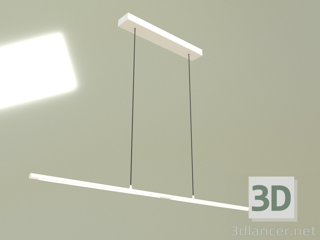 modello 3D Lampada a sospensione KONO HANG 3200K WH 15019 - anteprima