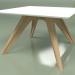 modello 3D Tavolo da pranzo TA03 (bianco) - anteprima