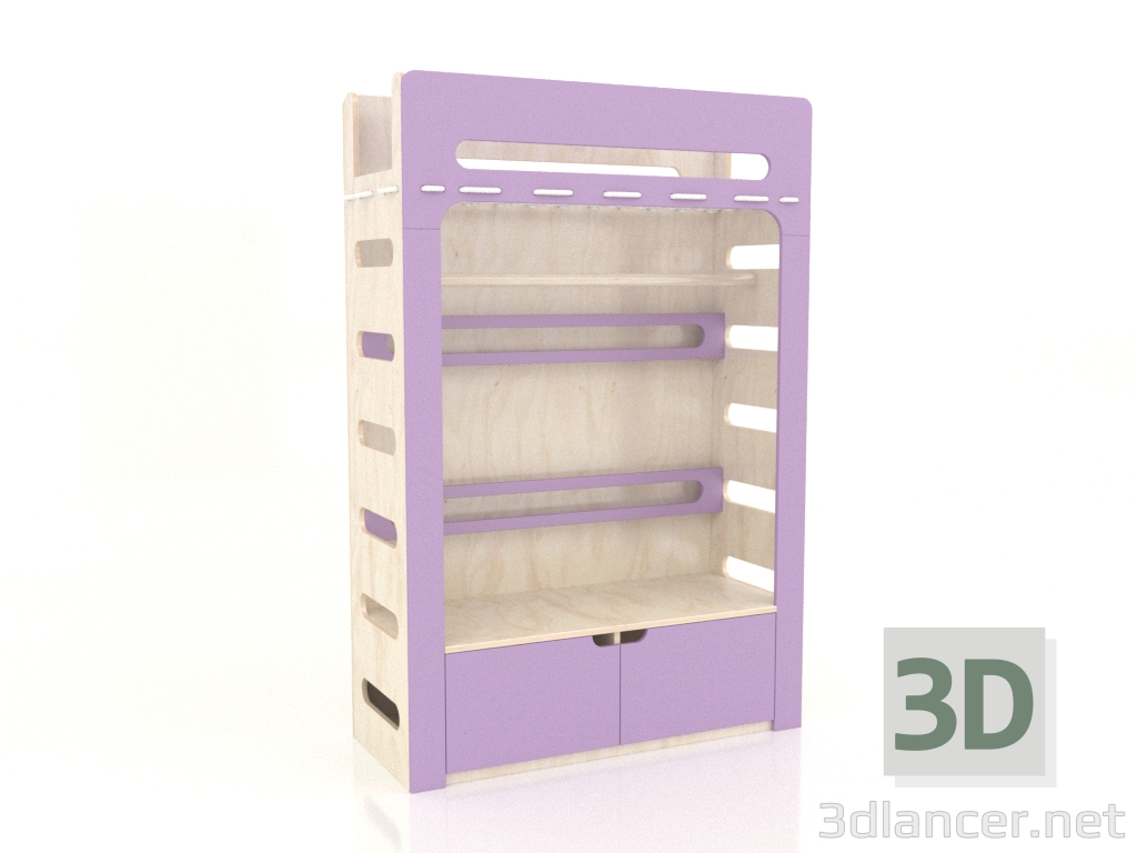 3d model Bookcase MOVE B (KLMBAA) - preview