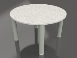Coffee table D 60 (Cement gray, DEKTON Sirocco)