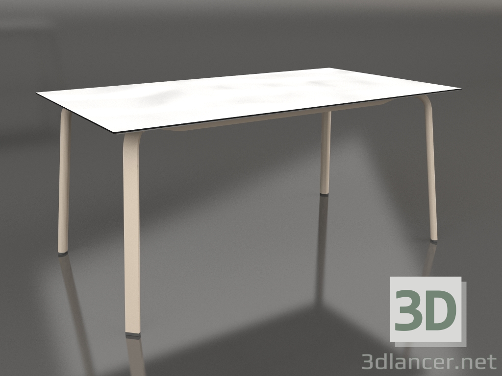 modèle 3D Table à manger 160 (Sable) - preview