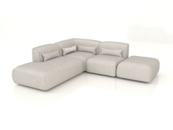 Corner sofa Laspy 258 cm